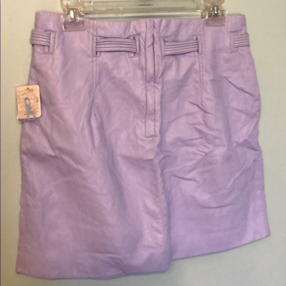 NWT FP payton paper bag mini skirt,Size 12 - Picture 6 of 7